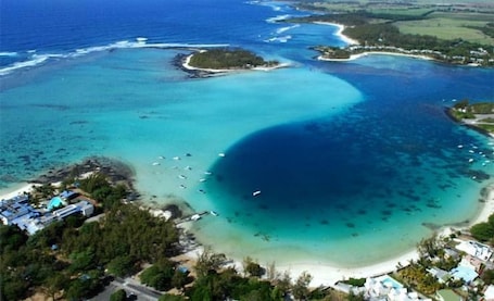 Beach nearby, white sand