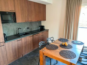 Private kitchen - Apartamenty Centrum Park (Zielona Gora)