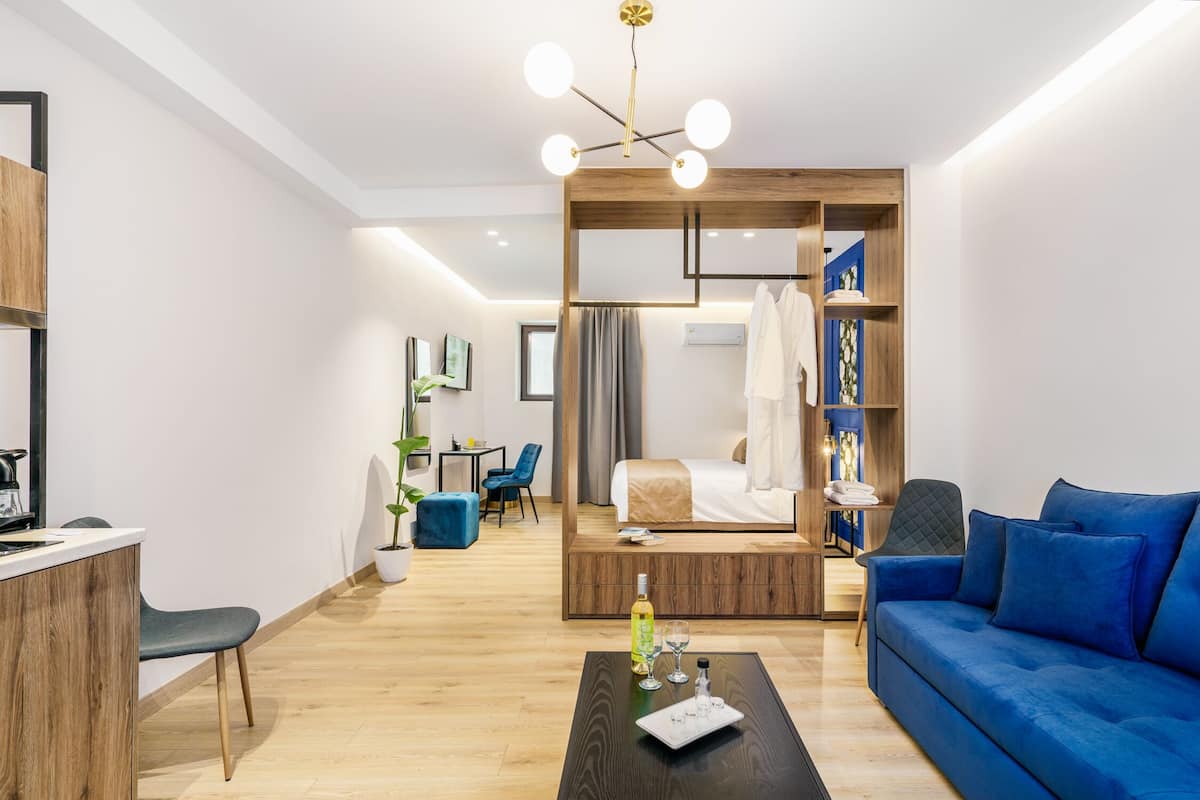 Suite superior | 1 habitación, insonorización y tabla de planchar con plancha