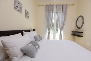 2 Schlafzimmer, Bügeleisen/Bügelbrett, kostenloses WLAN, Bettwäsche