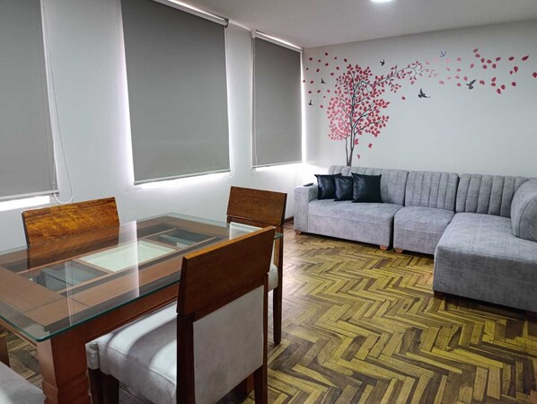 Quarto casal | Área de estar