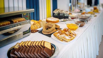 Daily buffet breakfast (EUR 10.00 per person)