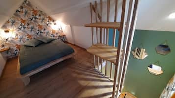 1 quarto, Wi-Fi, roupa de cama