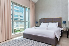 1 bedroom, iron/ironing board, WiFi, bed sheets - BellaVista - Boulevard Central - Panoramic Terrace & Burj Khalifa View -BV 08-21 (Dubai)