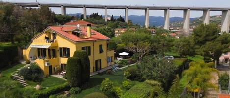 Fassade der Unterkunft