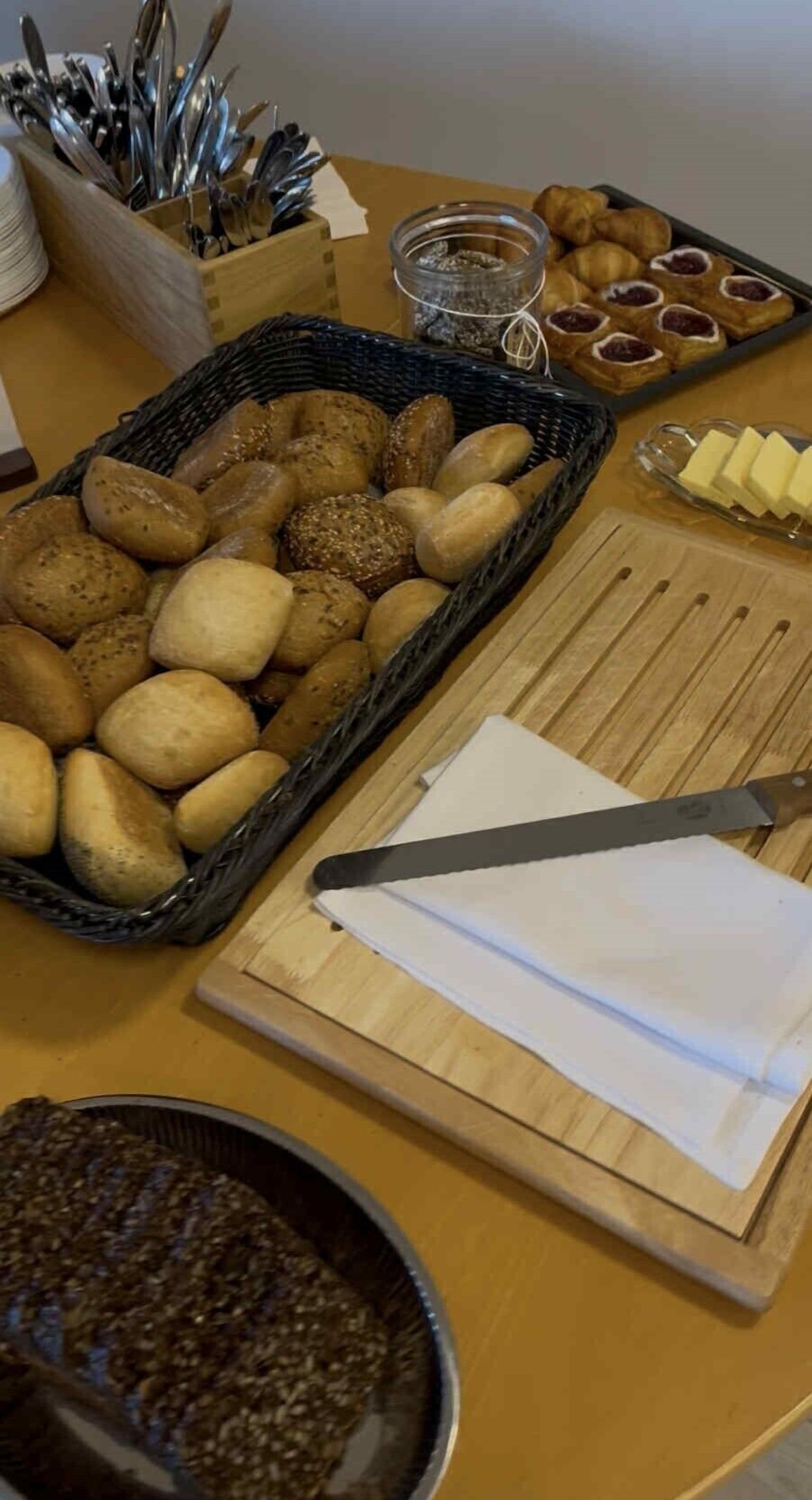 Breakfast buffet
