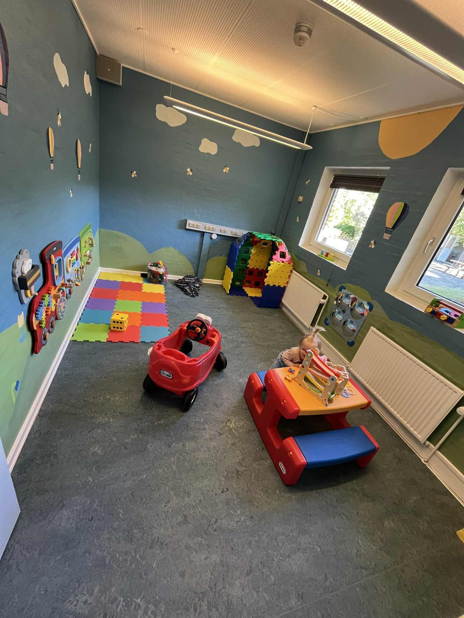 Indendørs legeområde for børn