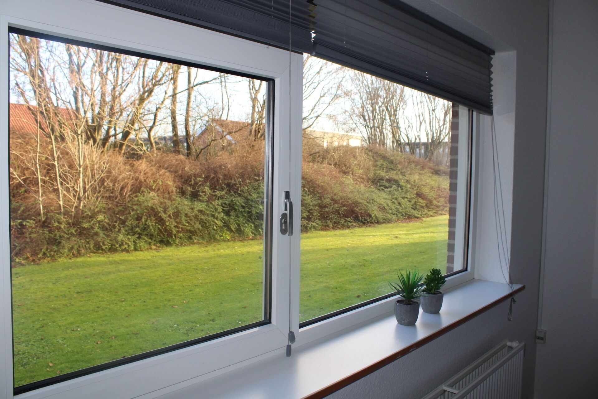 Udsigt fra overnatningsstedet