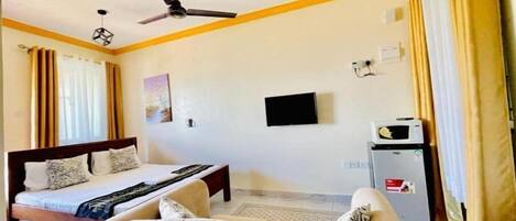 1 室のベッドルーム、WiFi