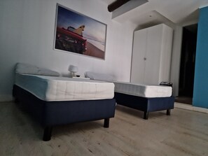 1 室のベッドルーム、ベッドシーツ