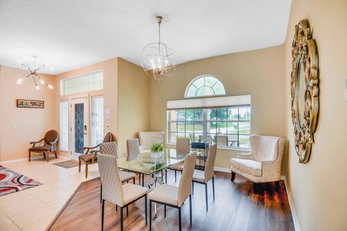 Palm Coast Retreat w/ Heated Pool & Private Patio!