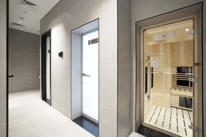 Sauna - Waves - Urban Retreat Waterfront Elegance at 15 Northside (Dubai)