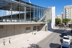 Voorkant van accommodatie