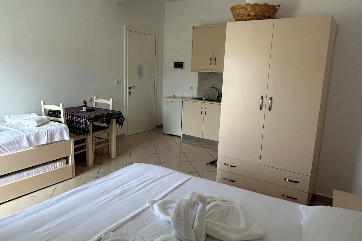 Family Studio | 1 bedroom, desk, free WiFi