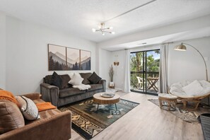 TV connectée, cheminée