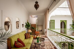 Living area - Riad Dar Adal (Marrakech)