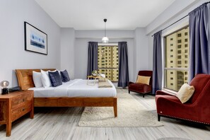1 bedroom, in-room safe, iron/ironing board, free WiFi