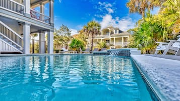 Una piscina climatizada