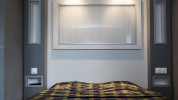 Chambre 1 à 2 personnes | 1 makuuhuone, työpöytä, ilmainen Wi-Fi, vuodevaatteet
