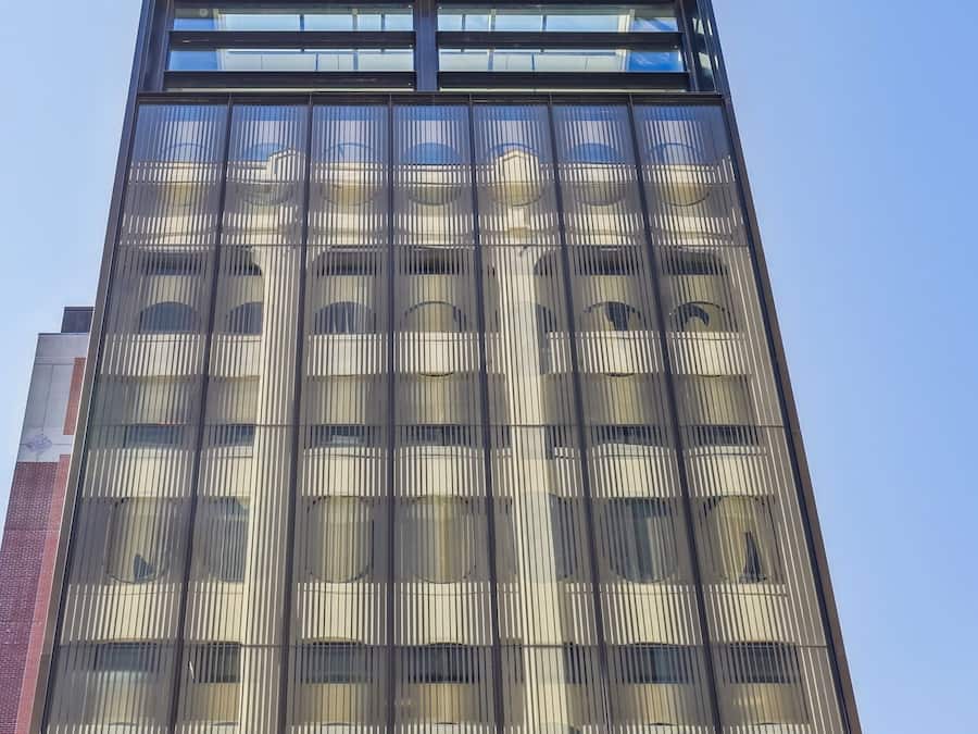 Voorkant van accommodatie