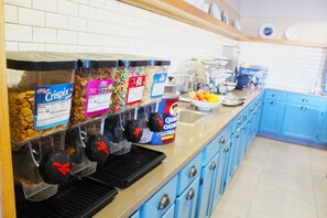 Gratis morgenmadsbuffet hver dag