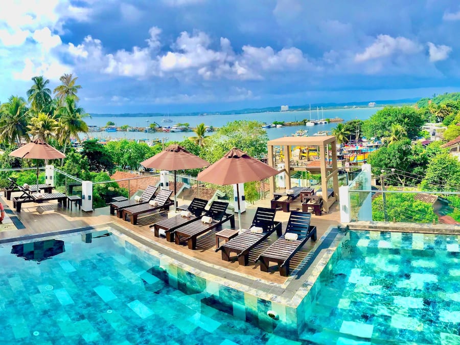 Vista dalla struttura