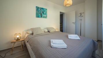 Apartment, 1 Schlafzimmer | Kostenloses WLAN, Bettwäsche