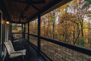 Terrace/patio - Mountain Memories Cabin (Stanton)