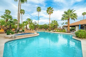 Beheizter Pool