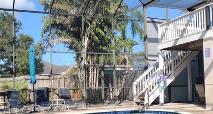Coastal Paradise w/ heated pool, private, clean and comfy, centrally located