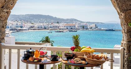 Yalos hotel sunset view