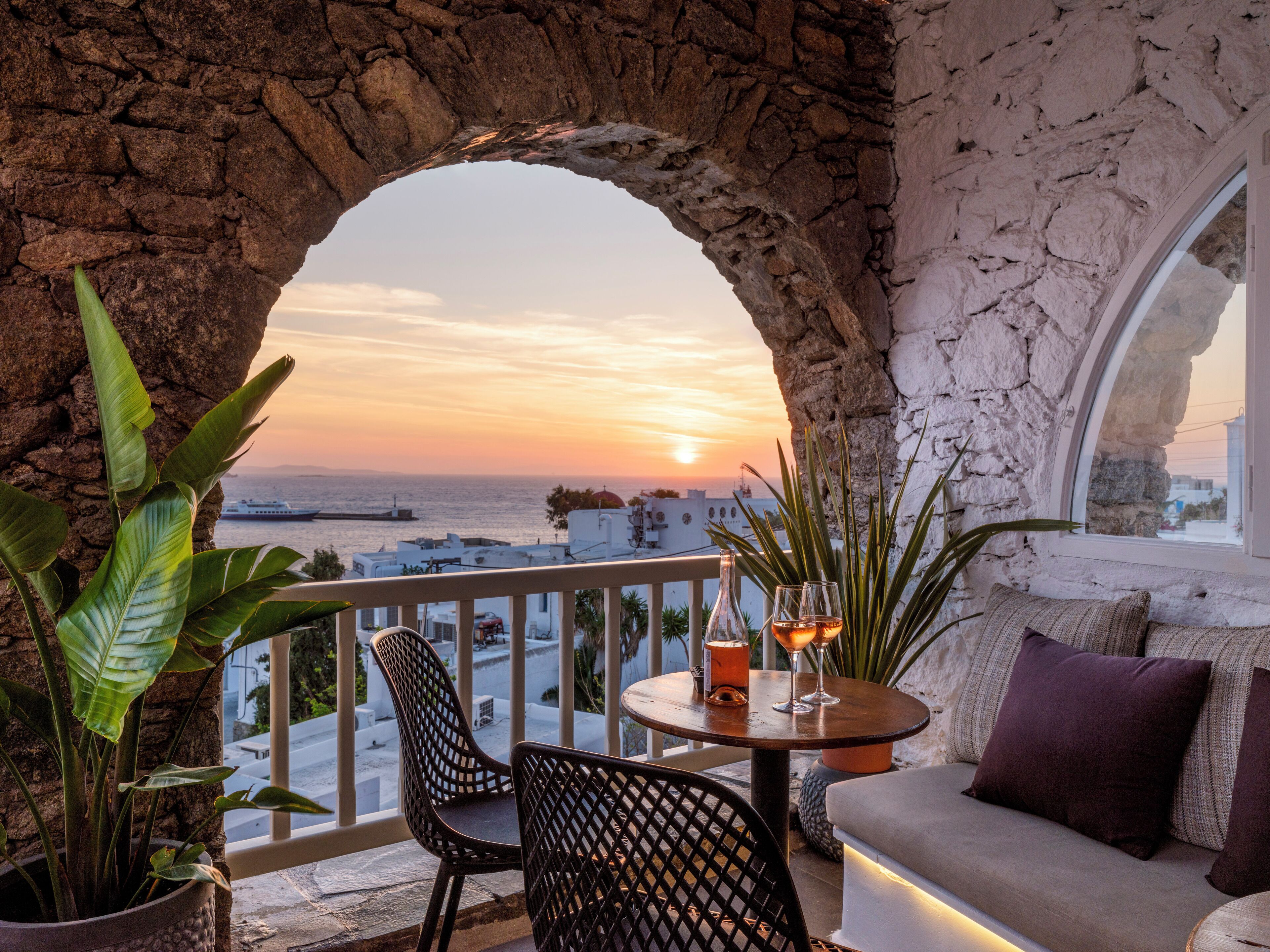 Photo - Yalos hotel sunset view