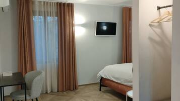 Premium-Doppelzimmer | Daunenbettdecken, Pillowtop-Betten, individuell eingerichtet