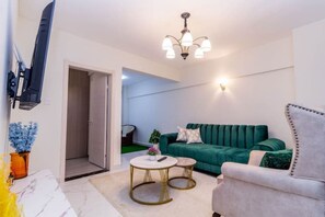 Living area - 2 Bedroom at Sandalwood Gardens (Nairobi)