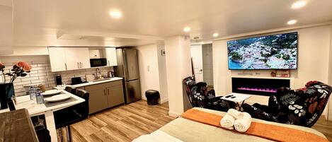 1 makuuhuone, ilmainen Wi-Fi, vuodevaatteet