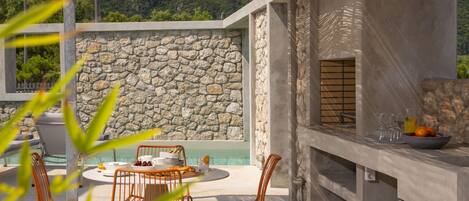 Restauration en plein air