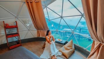 Dome 3 | 1 bedroom, bed sheets