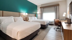 In-room safe, desk, laptop workspace, blackout drapes