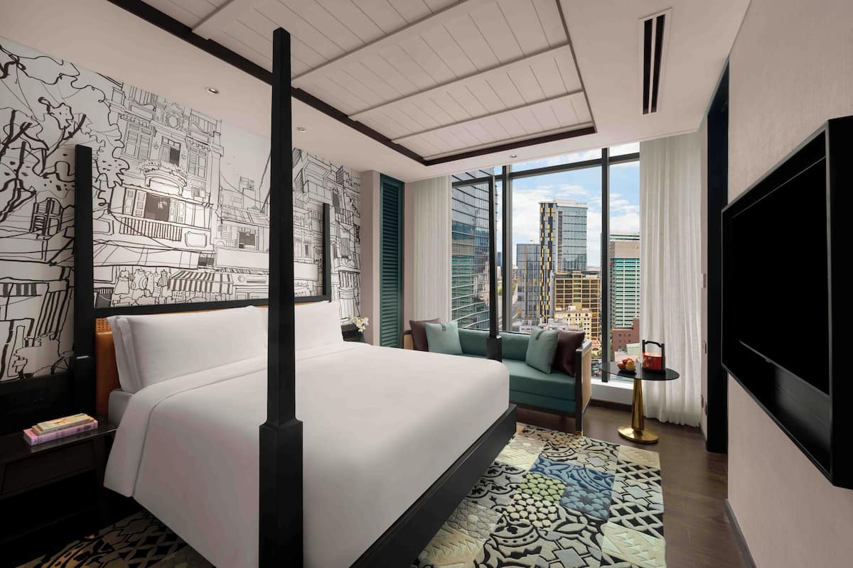 1 chambre, minibar, coffres-forts dans les chambres