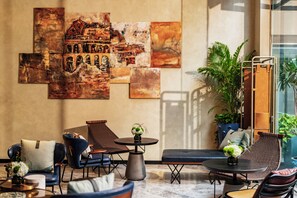 Sitzecke in der Lobby