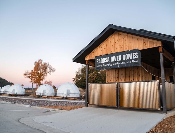 Front of property - Pagosa River Domes (Pagosa Springs)