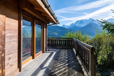 Le Relief - Maison avec magnifique vue montagne