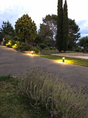 Overnattingsstedets uteområder