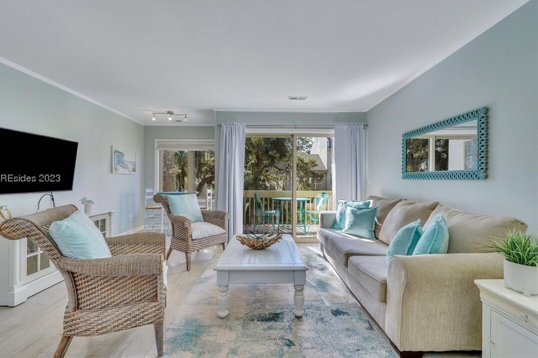 Spacious family room