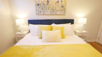 5 bedrooms, iron/ironing board, travel crib, free WiFi