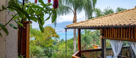 Vue sur le paysage depuis lâhĂŠbergement