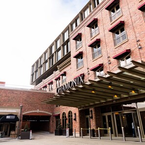 Entrée de l’hébergement