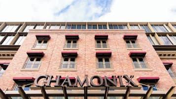 Fassade der Unterkunft