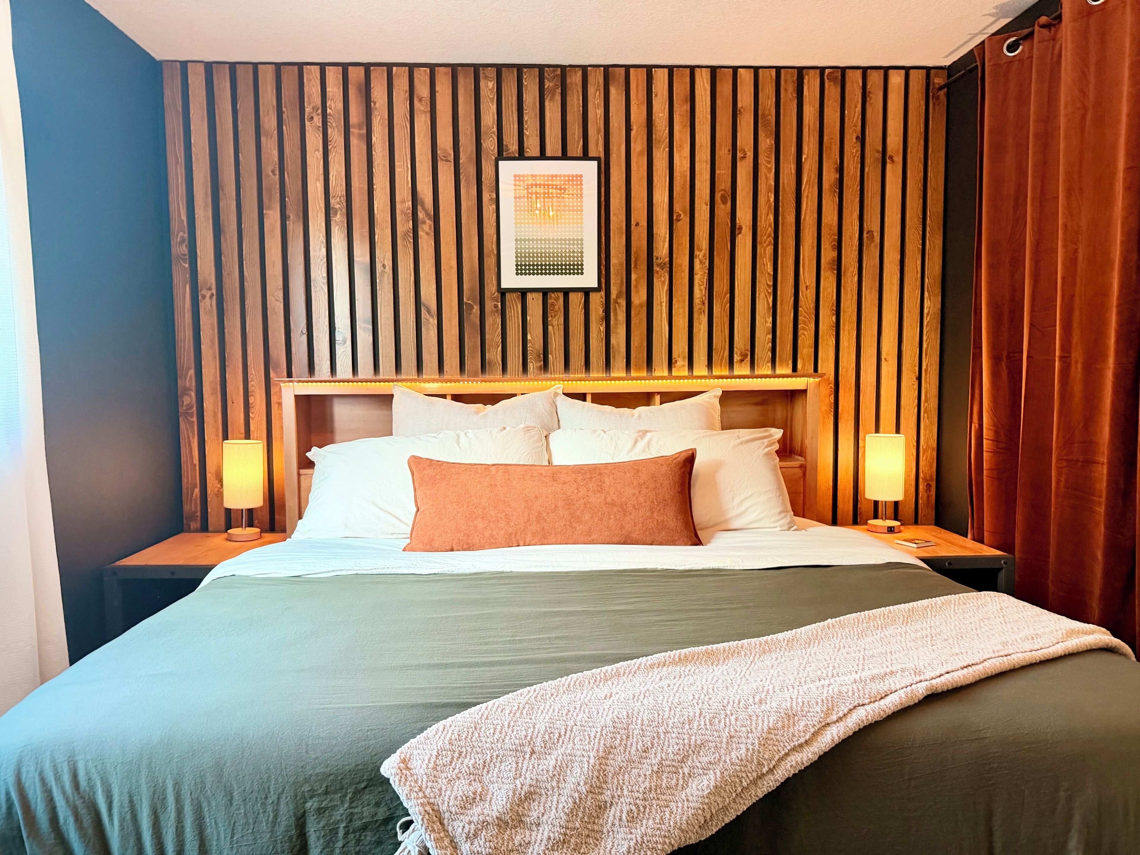 3 bedrooms, desk, iron/ironing board, free WiFi