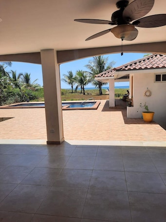 Outdoor pool. Oceanfront Luxury Retreat: 2 Bed, 3 Bath Apartment w/Pool – Your Getaway Awaits!